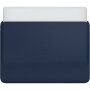 Oryginalny Apple pokrowiec skórzany dla MacBook Pro 16" (A2141) - północno-niebieski