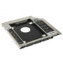 Wymienna ramka dla 2,5" HDD SATA dysk 9,5mm z etui dolnym MacBook Pro