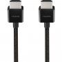 BELKIN Ultra HD wysokiej prędkości kabel pleciony HDMI 2.1 / HDMI 2.1 dla MacBook - 2 m - czarny