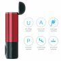 Power bank 5200 mAh z ładowaniem bezprzewodowym dla Apple Watch / AirPods - czerwony