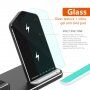 Szybki stojak ładujący 3w1 do ładowania bezprzewodowego dla iPhone / Apple Watch / AirPods - czarny
