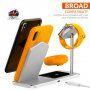 Aluminiowa stacja ładująca bezprzewodowa dla iPhone / Apple Watch / AirPods - srebrna