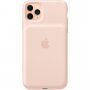 Oryginalne Apple etui tylne z baterią do iPhone 11 Pro Max - piaskowo-różowe