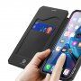 Dux Ducis pokrowiec flip z miejscem na karty do iPhone XR - czarne