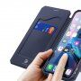 Dux Ducis pokrowiec flip z miejscem na karty do iPhone XR - niebieskie