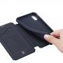 Dux Ducis pokrowiec flip z miejscem na karty do iPhone XR - niebieskie