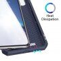 Dux Ducis pokrowiec flip z miejscem na karty do iPhone XR - niebieskie