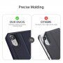 Dux Ducis pokrowiec flip z miejscem na karty do iPhone XR - niebieskie