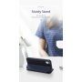 Dux Ducis pokrowiec flip z miejscem na karty do iPhone XR - niebieskie