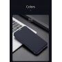 Dux Ducis pokrowiec flip z miejscem na karty do iPhone XR - niebieskie