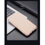 Dux Ducis pokrowiec flip z miejscem na karty do iPhone XR - różowe