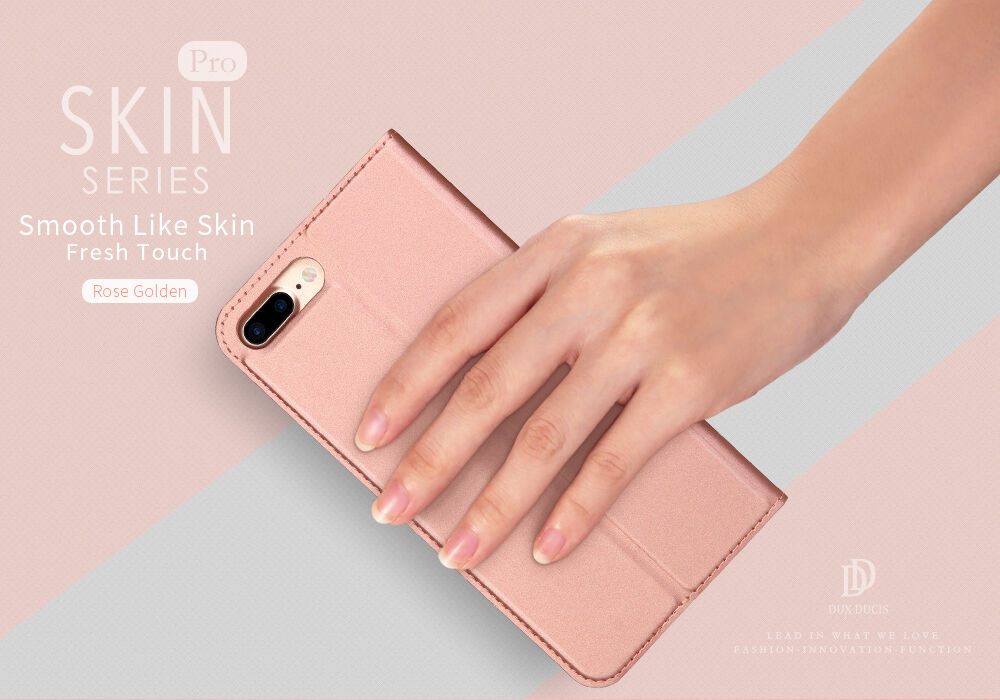 Dux Ducis pokrowiec flip ze stojakiem dla iPhone 7 Plus / 8 Plus - czarny