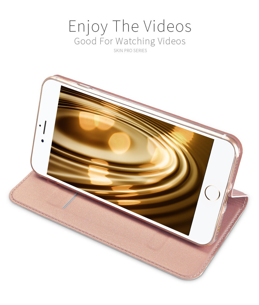 Dux Ducis pokrowiec flip ze stojakiem dla iPhone 7 Plus / 8 Plus - ciemnoniebieski