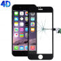 4D szkło hartowane 9H (Tempered Glass) do iPhone 6 Plus / 6S Plus - 0,26 mm – czarne