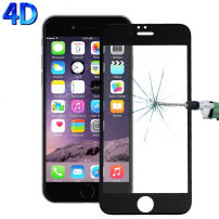 4D szkło hartowane 9H (Tempered Glass) do iPhone 6 Plus / 6S Plus - 0,26 mm – czarne