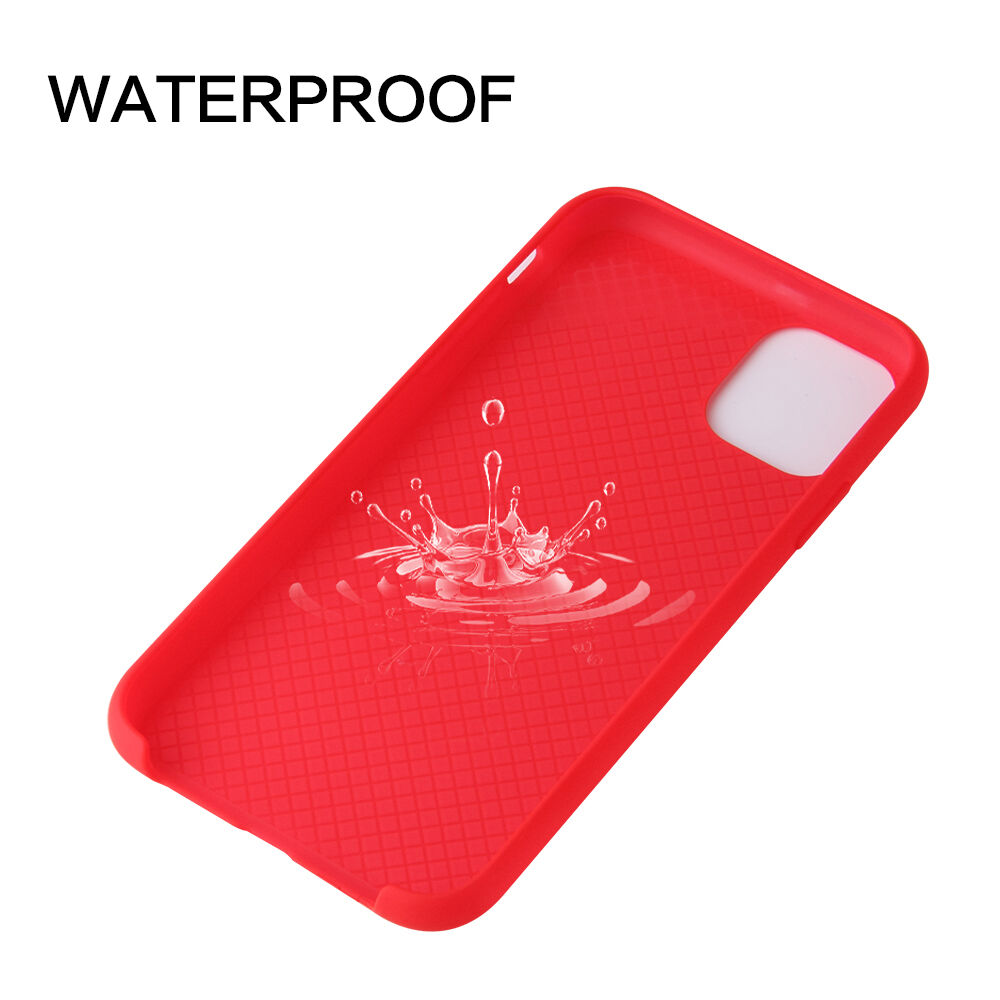 Howmark miękkie gumowane etui do iPhone 11 Pro Max - białe