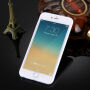 Magiczne antygrawitacyjne etui samoprzylepne dla Apple iPhone 6 Plus / 6S Plus - odpowiednie do selfie - biało-czarne
