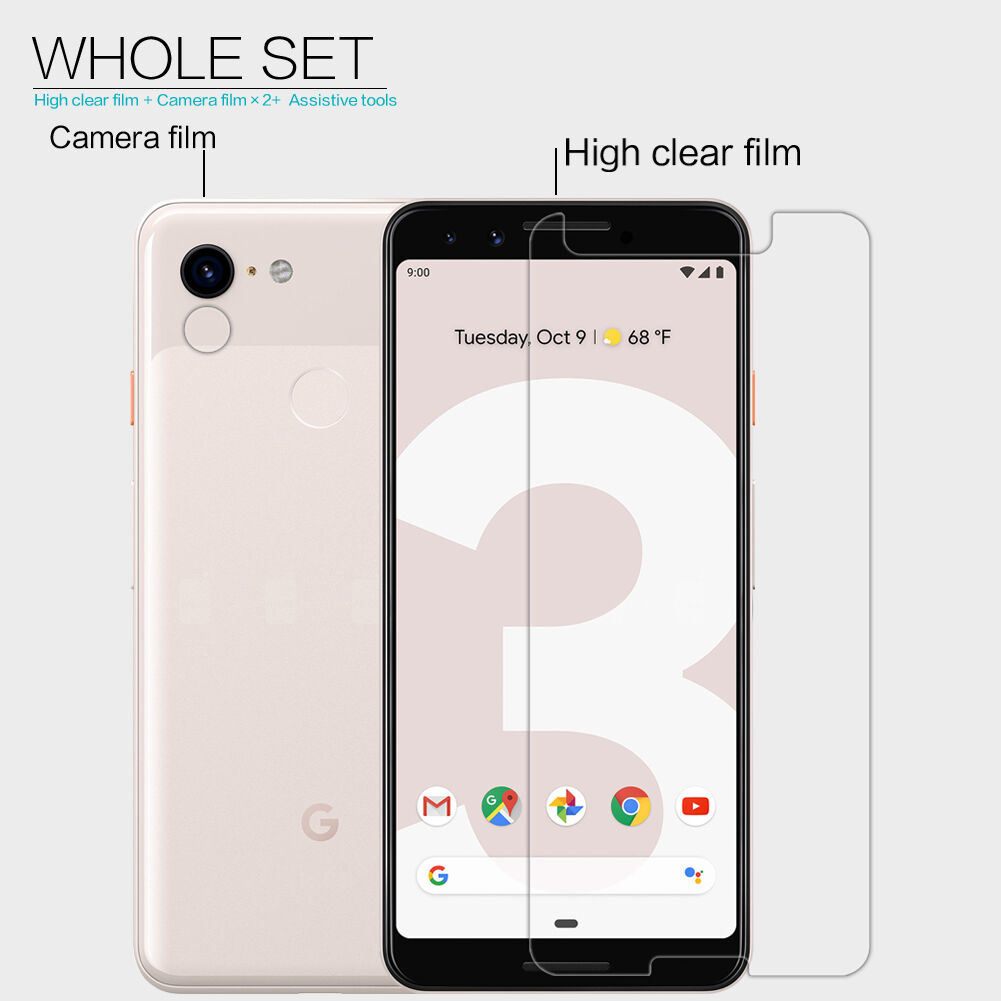 Nillkin folia ochronna do Google Pixel 3 - przezroczysta