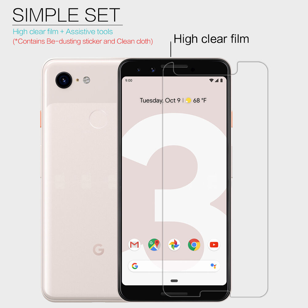 Nillkin folia ochronna do Google Pixel 3 - przezroczysta