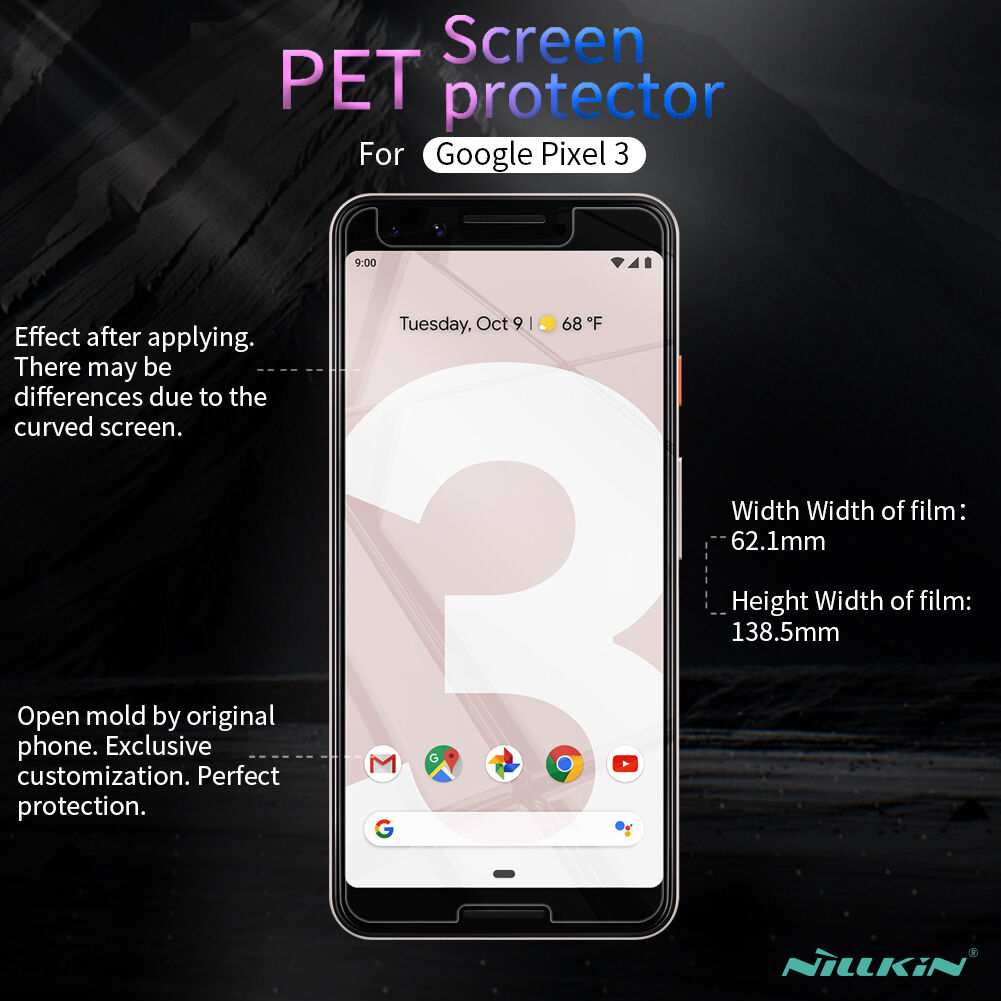 Nillkin folia ochronna do Google Pixel 3 - przezroczysta