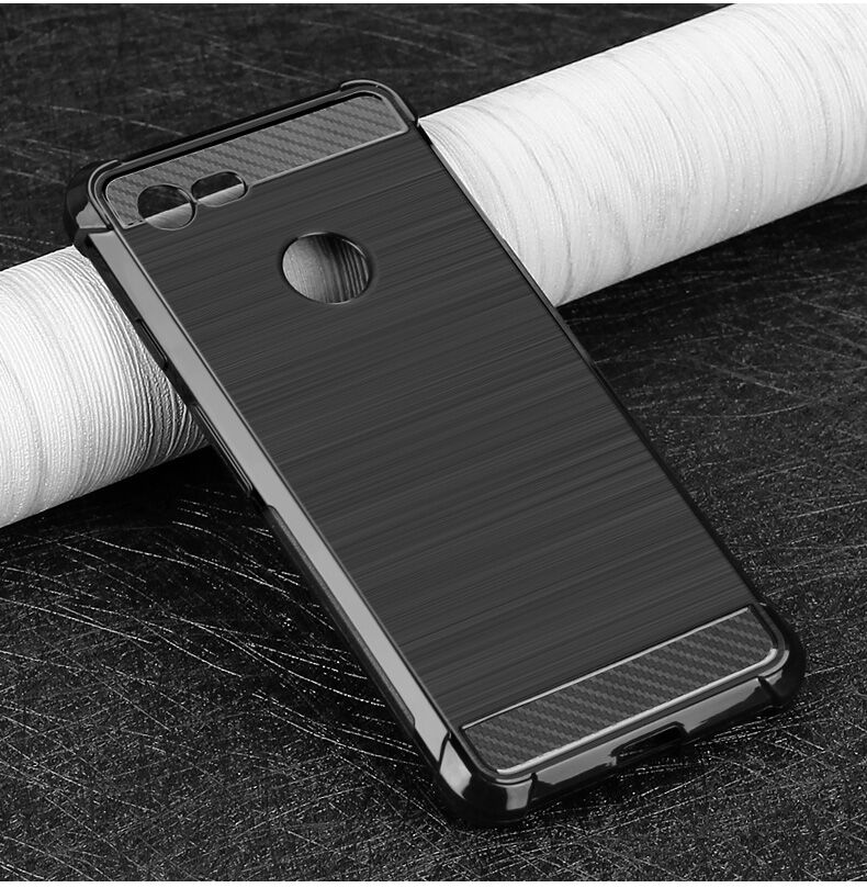 Imak Vega etui plastikowe z teksturą szlifowaną do Google Pixel 3XL - czarne