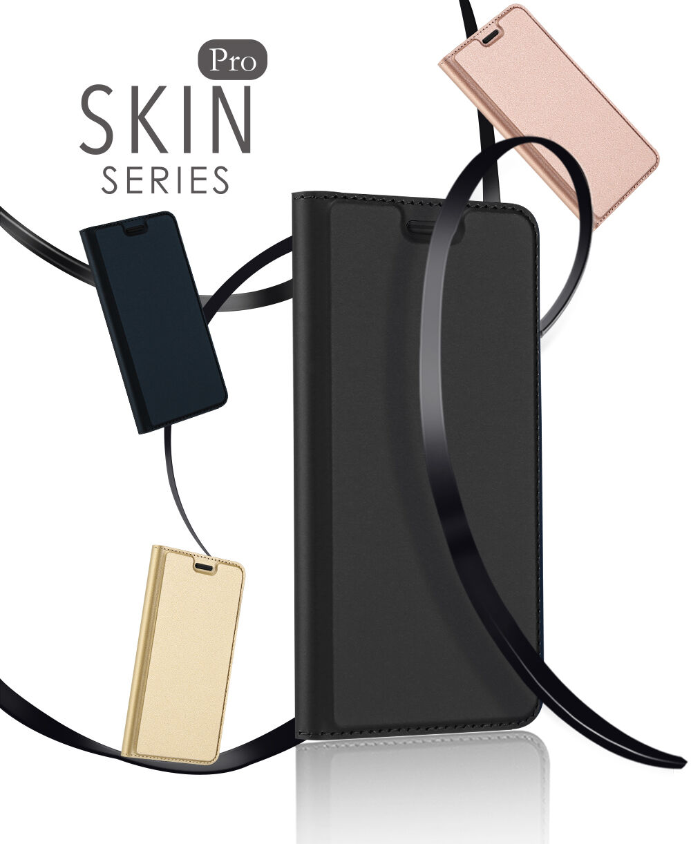 Dux Ducis Skin Pro pokrowiec flip do Google Pixel 2 - różowo-złoty