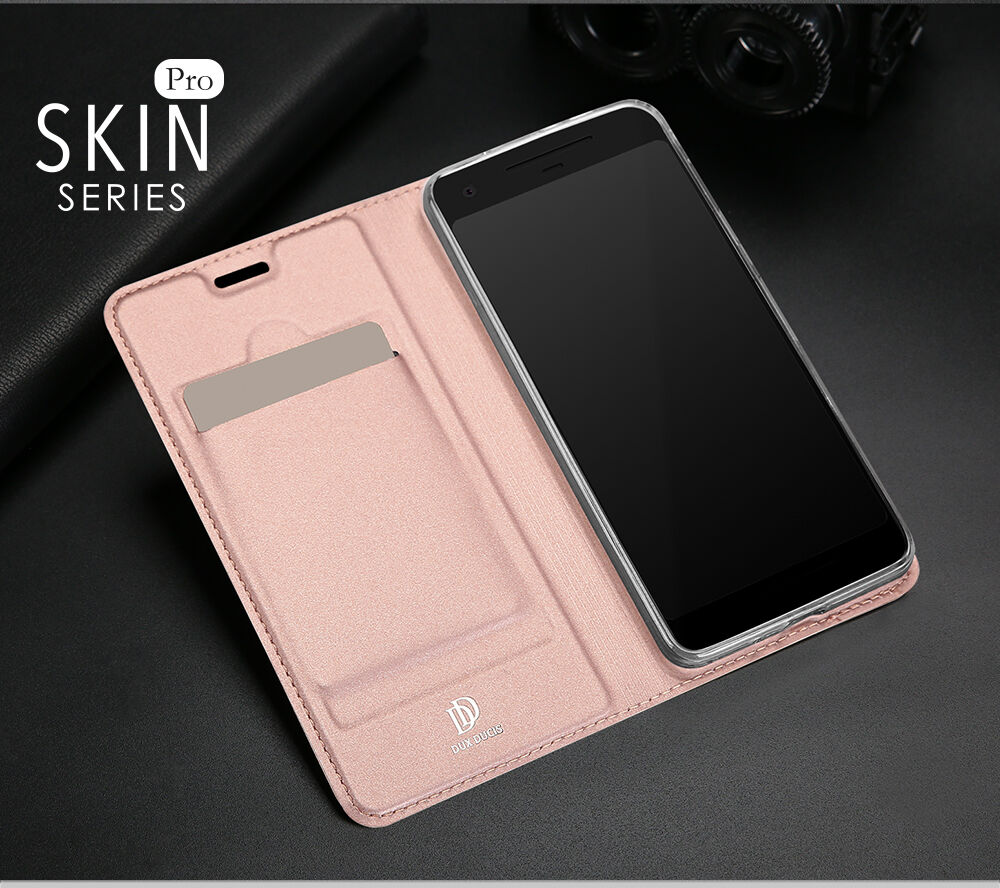 Dux Ducis Skin Pro pokrowiec flip do Google Pixel 2 - różowo-złoty