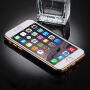 Opakowanie do iPhone 6 / 6S z 360° ochroną i błyszczącymi krawędziami - chroni przednią i tylną część - czarne