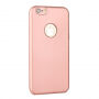 Etui plastikowe do iPhone 6 / 6S z ochroną 360° - chroni część przednią i tylną - różowo-złote (Rose Gold)