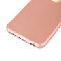 Etui plastikowe do iPhone 6 / 6S z ochroną 360° - chroni część przednią i tylną - różowo-złote (Rose Gold)