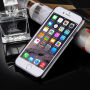 Opakowanie do iPhone 6 Plus / 6S Plus z 360° ochroną i błyszczącymi krawędziami - chroni przednią i tylną część - szare