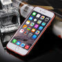 Opakowanie do iPhone 6 Plus / 6S Plus z 360° ochroną i błyszczącymi krawędziami - chroni przednią i tylną część - czerwone