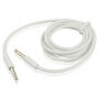 Kabel połączeniowy AUX - jack 3,5mm dla iPhone / iPad / iPod - 1m - biały
