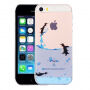 Etui do iPhone 5 / 5S / SE (2016) – grafika – pingwiny