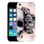 Etui ochronne grafika do iPhone 5 / 5S / SE (2016) – czaszka