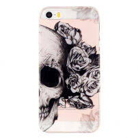 Etui ochronne grafika do iPhone 5 / 5S / SE (2016) – czaszka