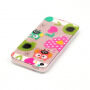 Etui do iPhone 5 / 5S / SE (2016) – grafika – sowy i serduszka