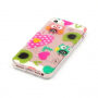 Etui do iPhone 5 / 5S / SE (2016) – grafika – sowy i serduszka