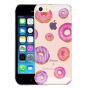 Etui do iPhone 5 / 5S / SE (2016) – grafika – donuty i pączki
