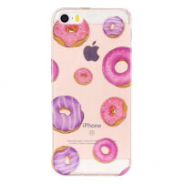 Etui do iPhone 5 / 5S / SE (2016) – grafika – donuty i pączki