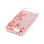 Etui ochronne grafika do iPhone 5 / 5S / SE (2016) - kwiaty sakury