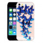 Etui ochronne grafika do iPhone 5 / 5S / SE (2016) – niebieskie motyle