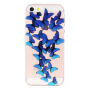 Etui ochronne grafika do iPhone 5 / 5S / SE (2016) – niebieskie motyle