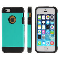 Super trwałe "Armor" etui dla iPhone 5 / 5S / SE (2016) - zielone