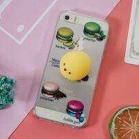 Etui 3D żelowe do iPhone 5 / 5S / SE (2016) - makaroniki
