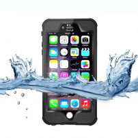 Wodoodporne i pyłoszczelne IP68 opakowanie do iPhone 6 / 6S - czarne