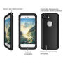 Wodoszczelny futerał do nurkowania do głębokości 3m dla iPhone 8 Plus / 7 Plus - czarny