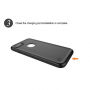 Wodoszczelny futerał do nurkowania do głębokości 3m dla iPhone 8 Plus / 7 Plus - czarny