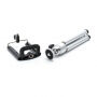 Aluminiowy statyw / tripod z teleskopowymi nogami dla iPhone – srebrny