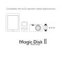 NILLKIN bezprzewodowa ładowarka / podkładka ładująca Qi Magic Disk II pro Apple iPhone - czarna